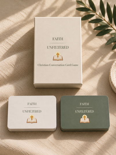 Faith Unfiltered Christian Conversation Card Game