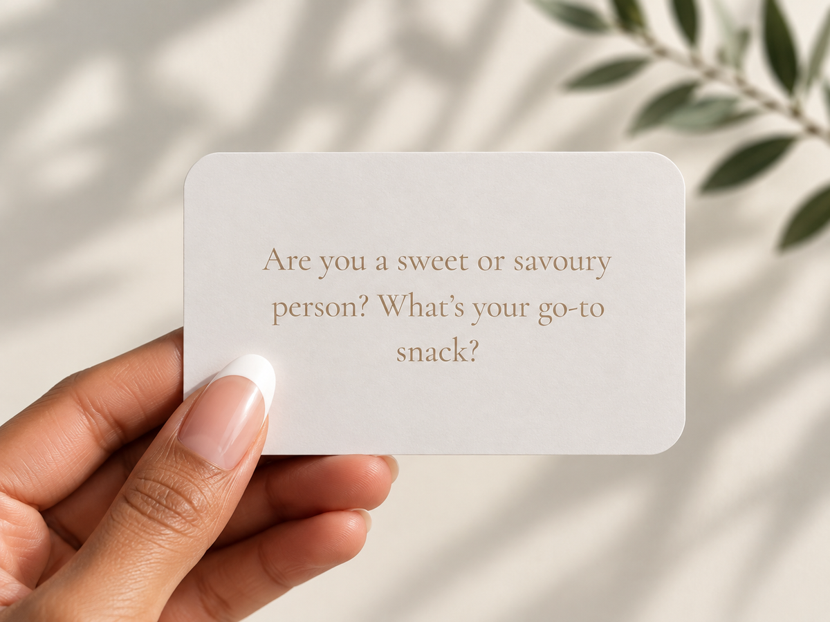 Faith Unfiltered Light Deck question card